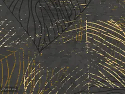 کاغذ دیواری داماسک طرح برگ W10070900 - خرید با بهترین قیمت - والینو