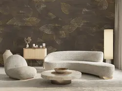 کاغذ دیواری داماسک طرح برگ W10070930 - خرید با بهترین قیمت - والینو