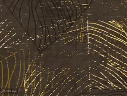 کاغذ دیواری داماسک طرح برگ W10070930 - خرید با بهترین قیمت - والینو