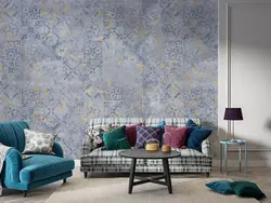 کاغذ دیواری مدرن طرح پتینه W13013300 - خرید با قیمت مناسب - والینو