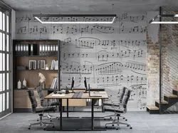 پوستر دیواری نت موسیقی W10111300 - خرید با قیمت مناسب - والینو