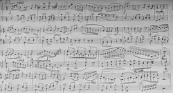 پوستر دیواری نت موسیقی W10111300 - خرید با قیمت مناسب - والینو