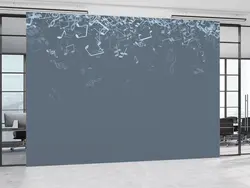 پوستر دیواری موسیقی ساده W10119400 - خرید با قیمت مناسب - والینو