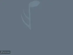 پوستر دیواری موسیقی ساده W10119400 - خرید با قیمت مناسب - والینو