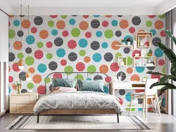 پوستر دیواری توپ توپی رنگارنگ W10124400 - خرید با قیمت مناسب - والینو