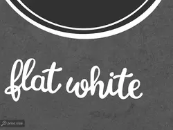 پوستر دیواری کافه انواع قهوه W10127400 - خرید با قیمت مناسب - والینو