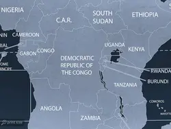 پوستر دیواری نقشه جهان خاص W10131600 - خرید با قیمت مناسب - والینو