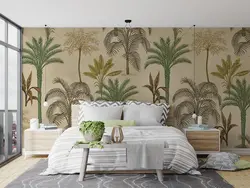 کاغذ دیواری طرح برگ و درخت W10140800 - خرید با قیمت مناسب - والینو