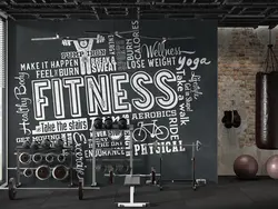 پوستر دیواری بدنسازی فیتنس W10137400 - خرید با قیمت مناسب - والینو