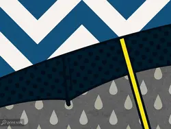 پوستر دیواری چتر بارانی W10136900 - خرید با قیمت مناسب - والینو