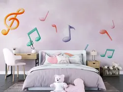 پوستر دیواری طرح موسیقی W10154300 - خرید با قیمت مناسب - والینو