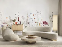 کاغذ دیواری طرح گل و برگ W10159400 - خرید با قیمت مناسب - والینو