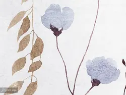 کاغذ دیواری طرح گل و برگ W10159400 - خرید با قیمت مناسب - والینو