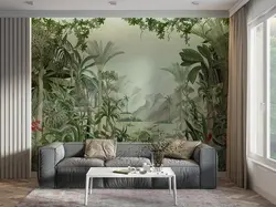 کاغذ دیواری منظره جنگل طبیعت W10163900 - خرید با قیمت مناسب - والینو