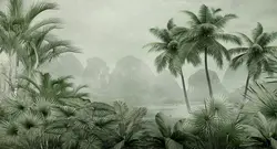 کاغذ دیواری طرح طبیعت جنگل W10172600 - خرید با قیمت مناسب - والینو