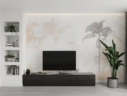 کاغذ دیواری طرح درخت نخل W10172700 - خرید با قیمت مناسب - والینو