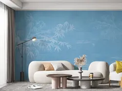 کاغذ دیواری طرح برگ بامبو W10171500 - خرید با قیمت مناسب - والینو