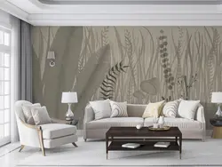 کاغذ دیواری طرح برگ بزرگ W10175600 - خرید با قیمت مناسب - والینو