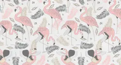 کاغذ دیواری طرح مدل فلامینگو W10188500 - خرید با قیمت مناسب - والینو