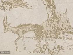 کاغذ دیواری کلاسیک جنگل درخت W10188300 - خرید با قیمت مناسب - والینو