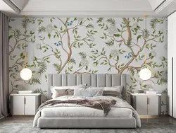 کاغذ دیواری طرح شاخه و برگ W10184700 - خرید با قیمت مناسب - والینو