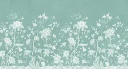 کاغذ دیواری طرح گل و برگ W10189300 - خرید با قیمت مناسب - والینو