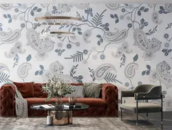 کاغذ دیواری طرح مدل بته جقه W10191300 - خرید با قیمت مناسب - والینو