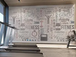 کاغذ دیواری بدنسازی فیتنس W10195200 - خرید با قیمت مناسب - والینو