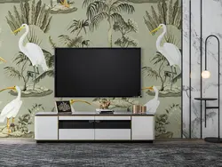 کاغذ دیواری لاکچری برگ و پرنده W10199100 - خرید با قیمت مناسب - والینو