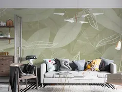 کاغذ دیواری برگ سبز W10198100 - خرید با قیمت مناسب - والینو