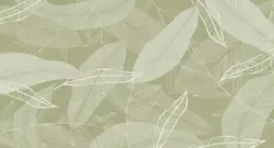 کاغذ دیواری برگ سبز W10198100 - خرید با قیمت مناسب - والینو