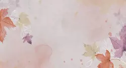 کاغذ دیواری برگ پاییزی W10210700 - خرید با قیمت مناسب - والینو