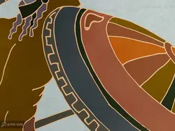 پوستر دیواری سنتی قدیمی W10212900 - خرید با قیمت مناسب - والینو