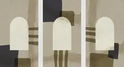 کاغذ دیواری مدرن هنری W10211800 - خرید با قیمت مناسب - والینو