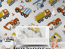 پوستر دیواری کودک ماشین آلات W10213400 - خرید با قیمت مناسب - والینو