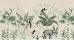کاغذ دیواری طرح طبیعت حیوانات W10246200 - خرید با قیمت مناسب - والینو