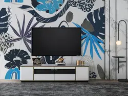 کاغذ دیواری مدرن طرح برگ W10255700 - خرید با قیمت مناسب - والینو