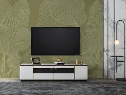 پوستر دیواری طرح برگ سبز W10260900 - خرید با قیمت مناسب - والینو