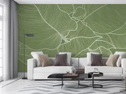 کاغذ دیواری برگ سبز W10260200 - خرید با قیمت مناسب - والینو