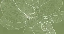 کاغذ دیواری برگ سبز W10260200 - خرید با قیمت مناسب - والینو