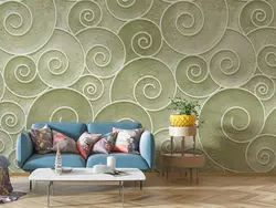 پوستر دیواری طرح پیچک هنری W10286900 - خرید با قیمت مناسب - والینو