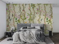 کاغذ دیواری طرح گل و برگ W10284400 - خرید با قیمت مناسب - والینو