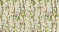 کاغذ دیواری طرح گل و برگ W10284400 - خرید با قیمت مناسب - والینو