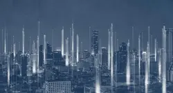 پوستر دیواری برج و ساختمان W10292300 - خرید با قیمت مناسب - والینو