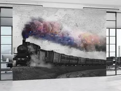 پوستر دیواری طرح قطار W13404000 - خرید با قیمت مناسب - والینو