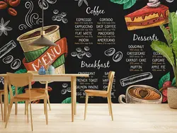 پوستر دیوار کافی شاپ کافه W13402300 - خرید با قیمت مناسب - والینو