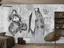 پوستر دیواری سنتی قدیمی W13397000 - خرید با قیمت مناسب - والینو