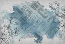 پوستر دیواری گل مدرن هنری W13390800 - خرید با قیمت مناسب - والینو