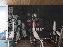 پوستر دیواری باشگاه بدنسازی W13426100 - خرید با قیمت مناسب - والینو