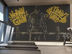 پوستر دیواری بدنسازی W13428700 - خرید با قیمت مناسب - والینو